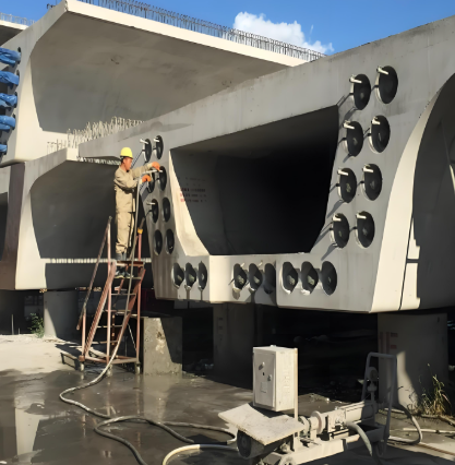 阿克陶压浆料施工流程及注意事项